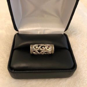 Gold and silver ring